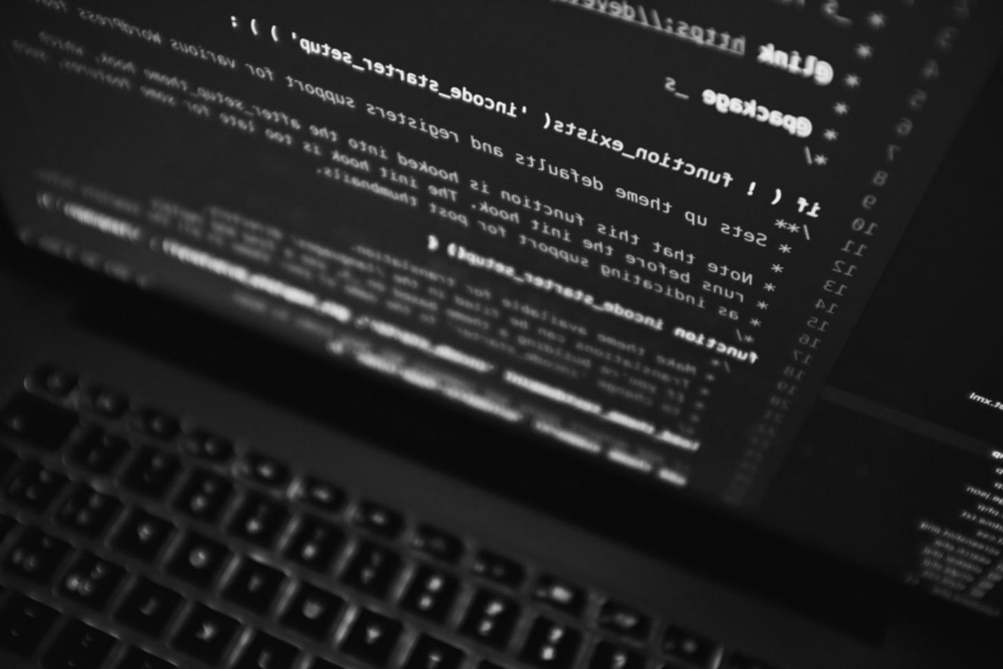 Professional workspace showing financial dashboard implementation process