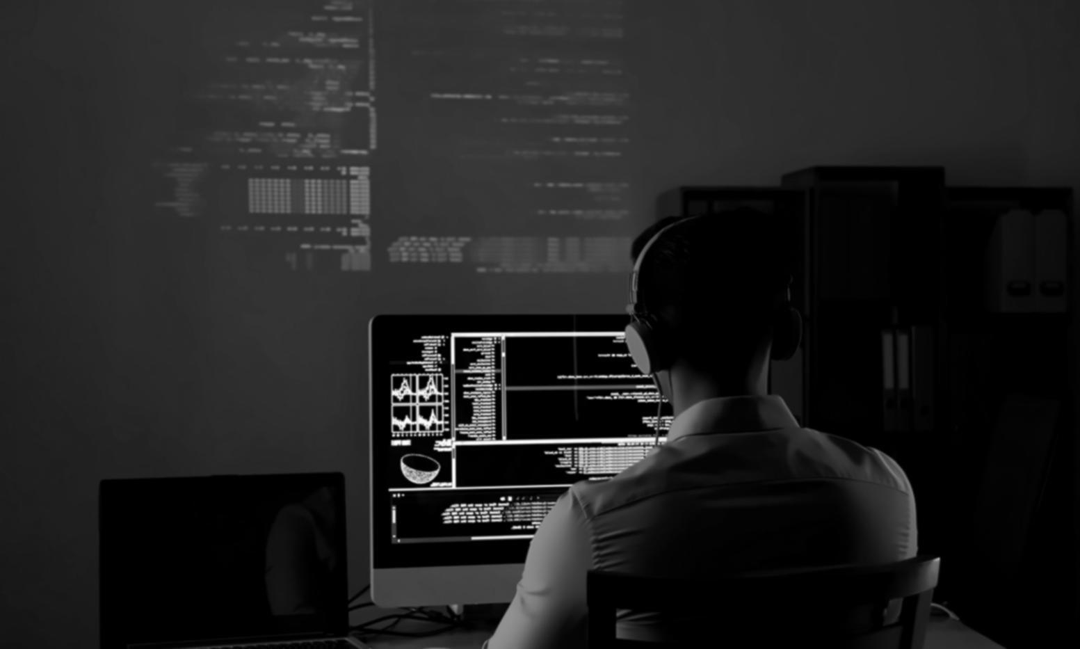 Close-up of automated reporting system in action